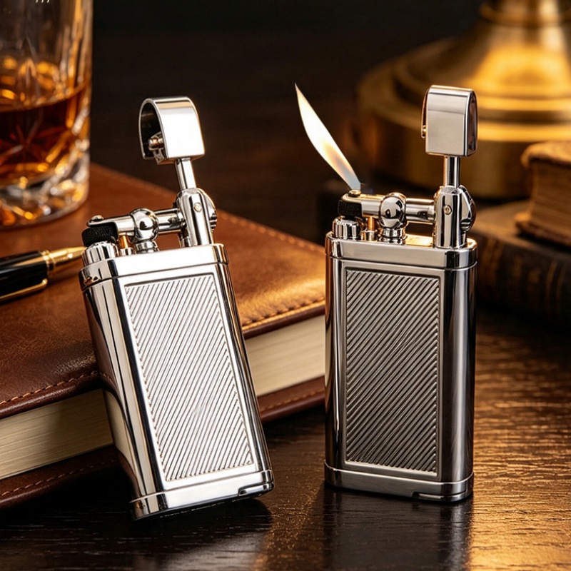 Fire Starting Kit - Encendedor Retro de Llama Lateral con