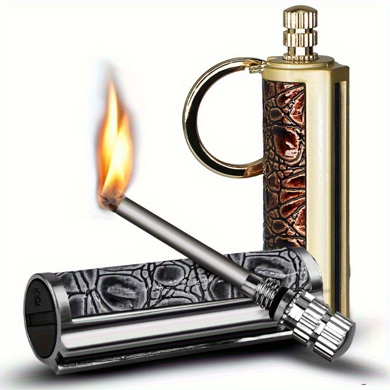 Fire Starting Kit - Encendedor Permanente Vintage de 10000 Encendidos,