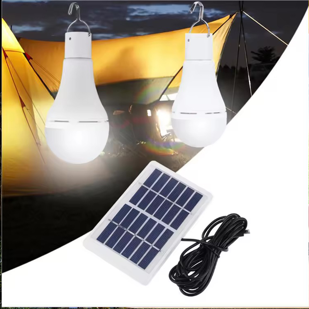 Solar Emergency Charger - Luz Solar con carga USB, luz