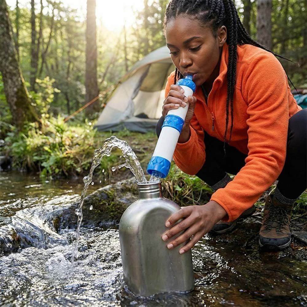 Mini Pajita Purificadora de Ag - Water Purification Straw reseña y precio