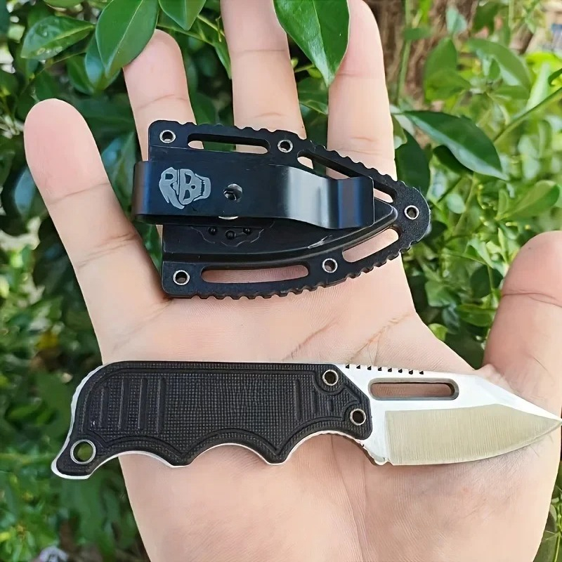 Mini cuchillo de hoja fija con - Bushcraft Knife Fixed reseña y precio