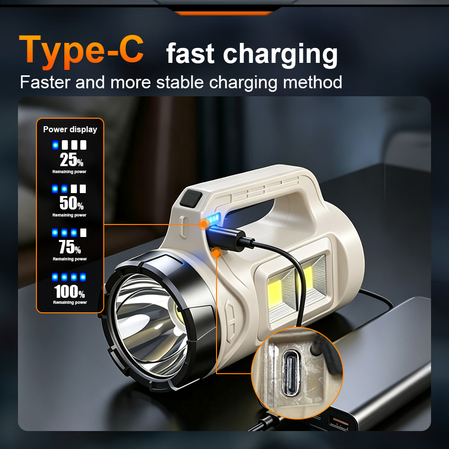 Antorcha LED de mano multiesce - Solar Emergency Charger reseña y precio