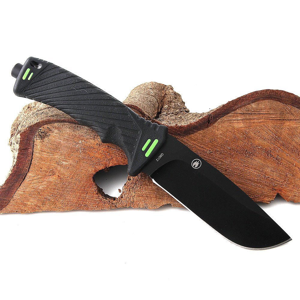 Cuchillo Ganzo G8012 de hoja f - Bushcraft Knife Fixed reseña y precio
