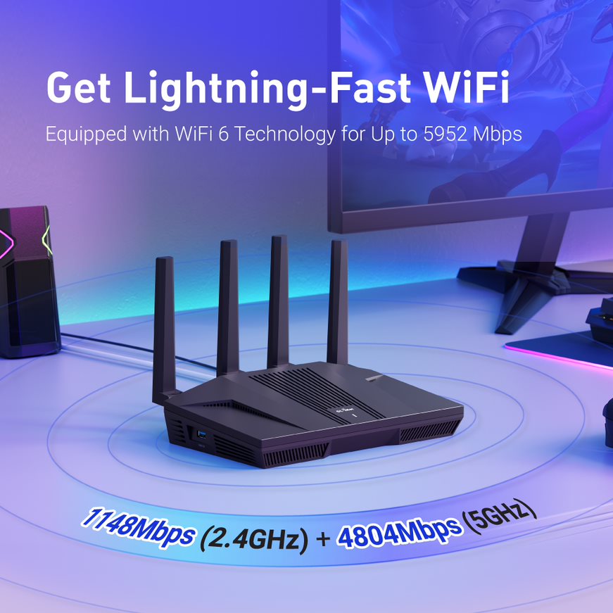 GL.iNet Flint 2 (GL-MT6000) en - Fire Starting Kit reseña y precio