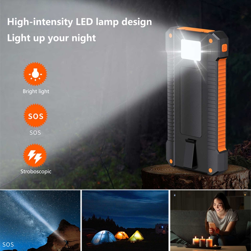 Banco de Energía Solar de 5000 - Solar Emergency Charger reseña y precio