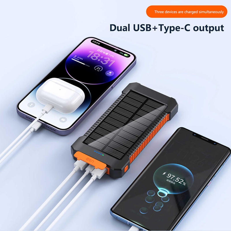 Banco de Energía Solar de 5000 - Solar Emergency Charger reseña y precio
